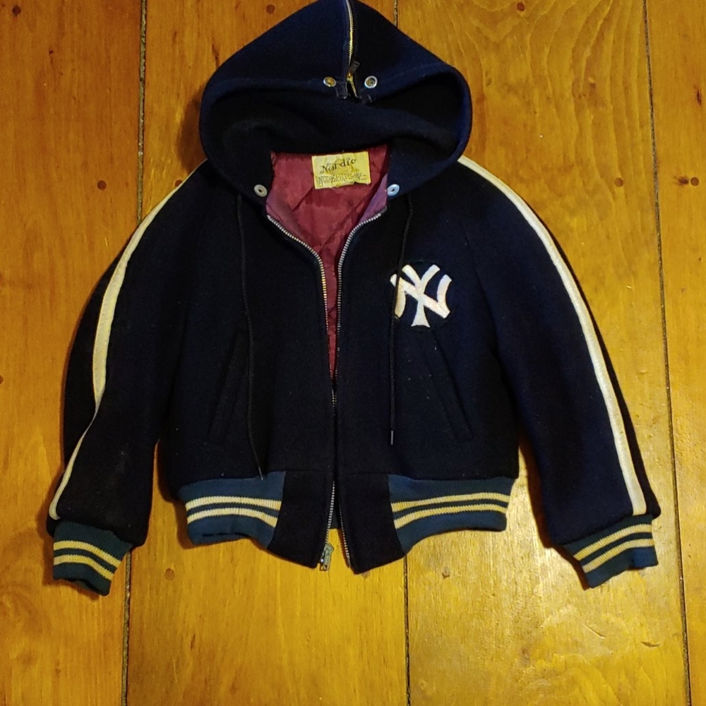 Vintage Child's Wool(?) YANKEES Jacket